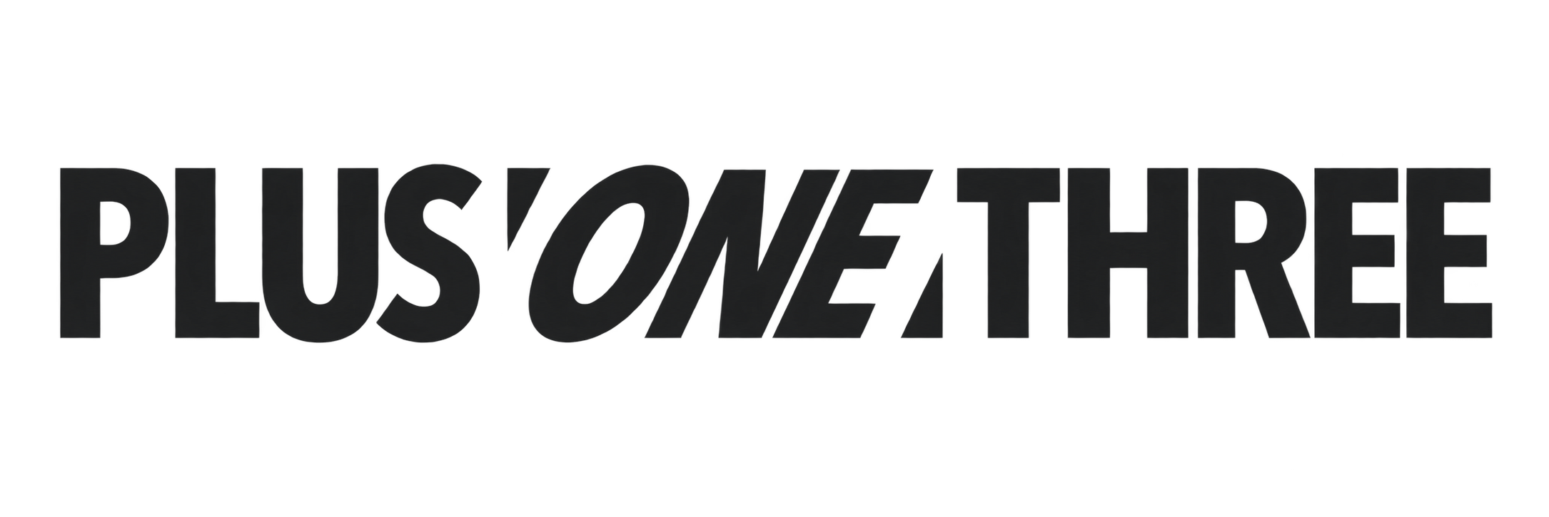 PlusOneThree logo